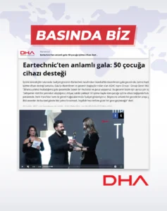 50 Çocuğa Cihaz Desteği