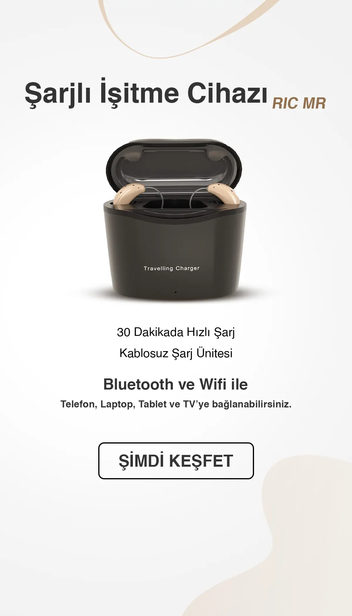 Şarjlı İşitme Cihazı